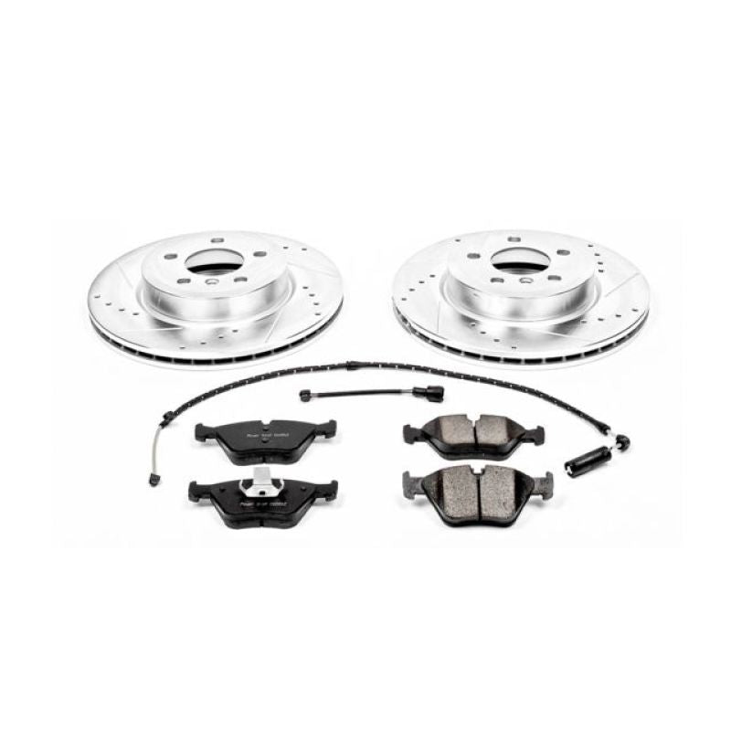 Power Stop 04-10 BMW X3 Front Z23 Evolution Sport Brake Kit PowerStop
