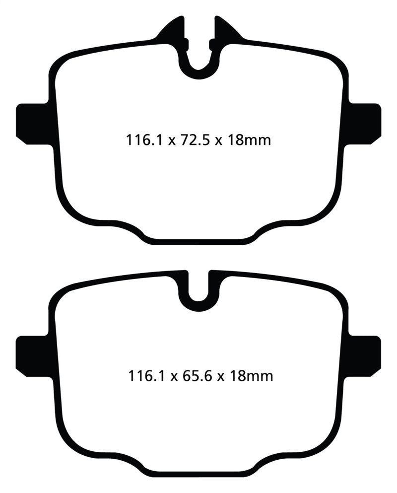 EBC GreenStuff Rear Brake Pads - DP22089 EBC