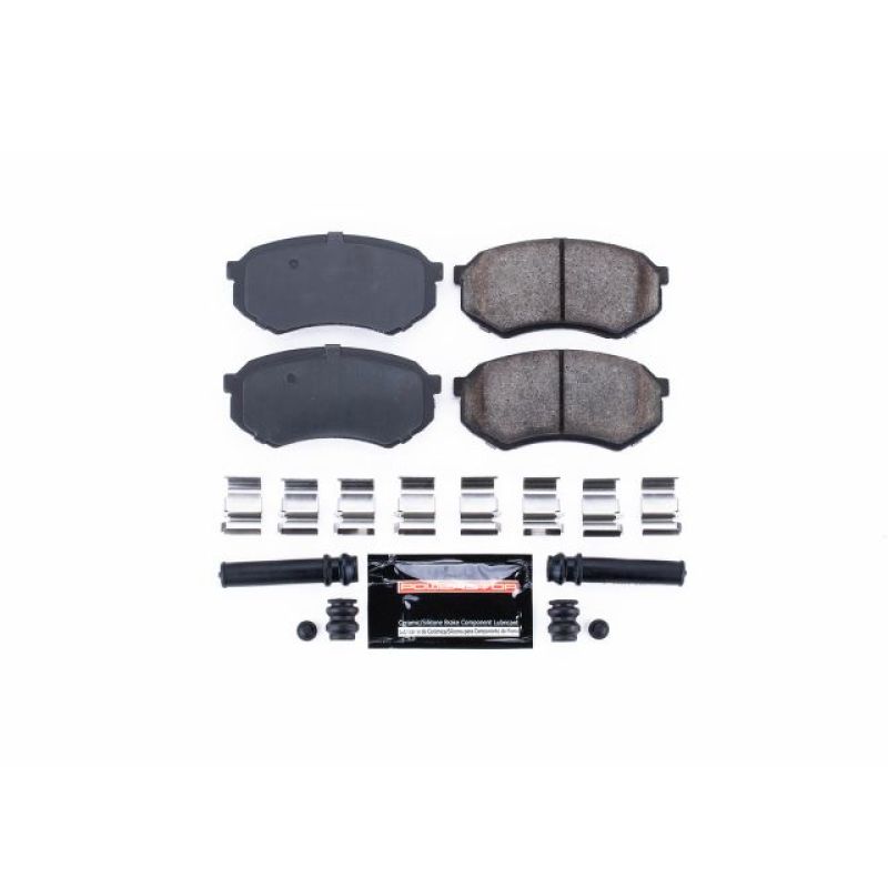 Power Stop 88-91 Mazda 929 Front Z23 Evolution Sport Brake Pads w/Hardware PowerStop