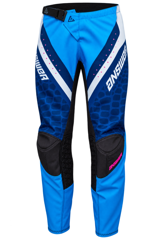 Answer  Syncron Raceday Pants Dark Blue/Cyan/Grey/Purple Youth Size - 18