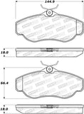 StopTech Premium Ceramic Brake Pads - 308.06760