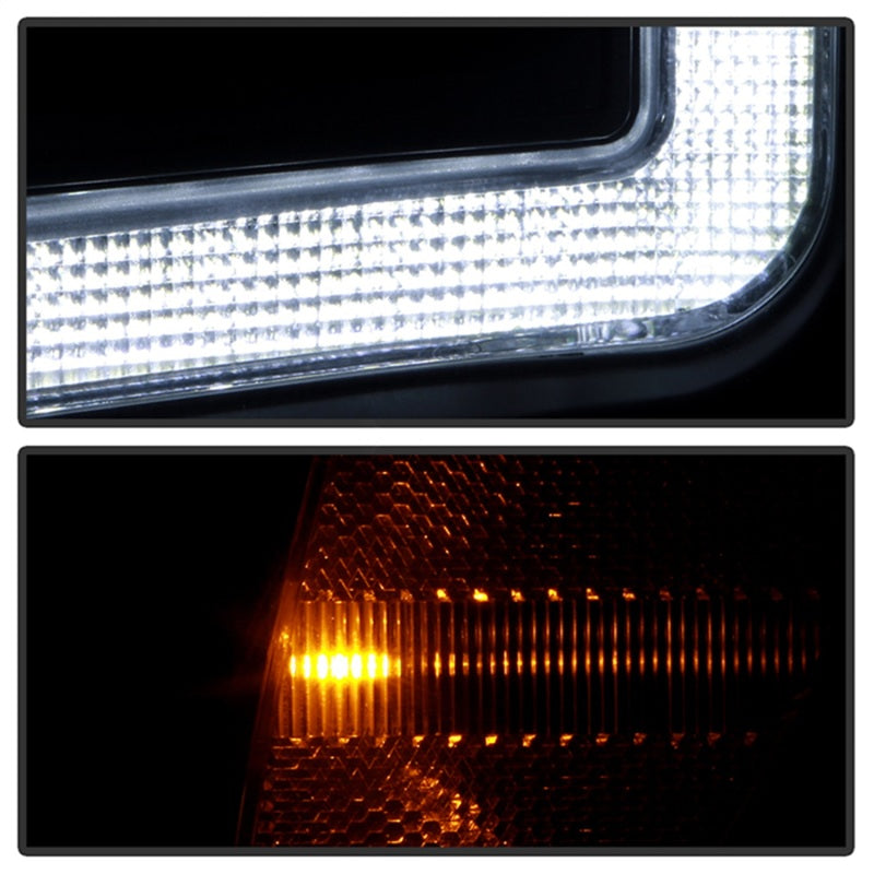 Spyder Signature 20-21 Ford F150 (Halogen Model) Proj. Headlights - Black (PRO-YD-FF15021HALSI-BK) SPYDER