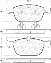 Load image into Gallery viewer, StopTech Premium Ceramic Rear Brake Pads - 308.14120