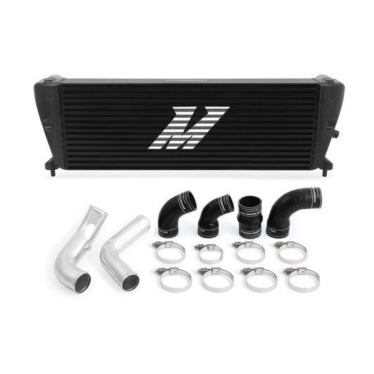 Mishimoto Ford Ranger 3.2L Diesel Intercooler Kit 2011+ Black w/ Polished Pipes