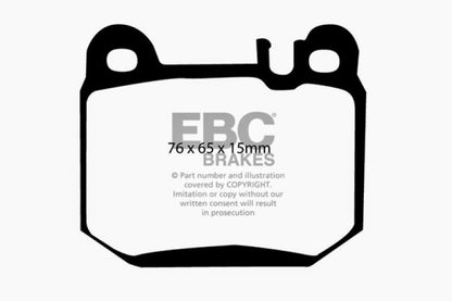 EBC RedStuff Rear Brake Pads - DP31395C EBC
