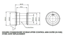 Load image into Gallery viewer, SuperPro 2008 Pontiac G8 Rear Upper Control Arm Outer Bushing Set