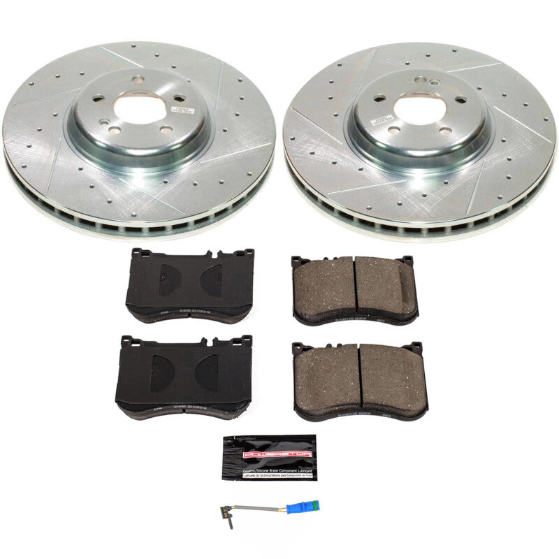 Power Stop 19-22 Mercedes-Benz E53 AMG Front Z23 Evolution Brake Kit PowerStop