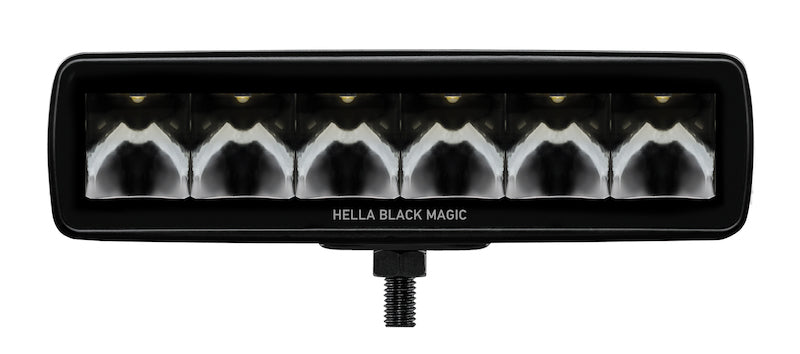 Hella Universal Black Magic 6 L.E.D. Mini Light Bar - Spot Beam Hella