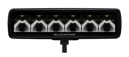 Hella Universal Black Magic 6 L.E.D. Mini Light Bar - Spot Beam Hella