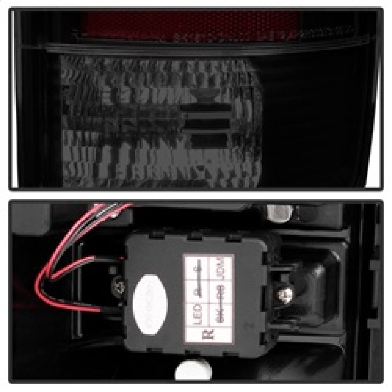 Spyder Chevy Suburban/Tahoe 1500/2500 00-06 LED Tail Lights Black Smoke ALT-YD-CD00-LED-BSM SPYDER