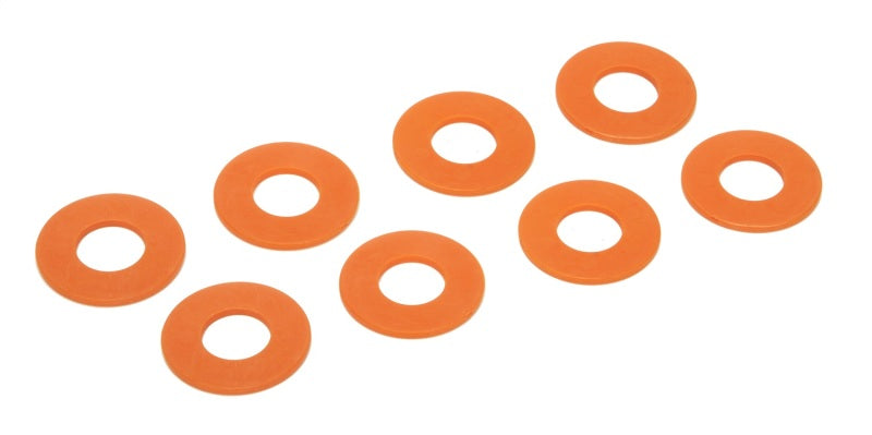 Daystar D-Ring Shackle Washers Set of 8 Fluorescent Orange