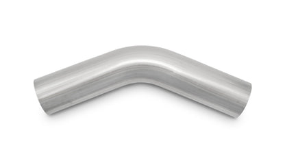 Vibrant 3in O.D. 45° Mandrel Bend | T304 Stainless Steel | 6in Legs | 5in CLR (13102)