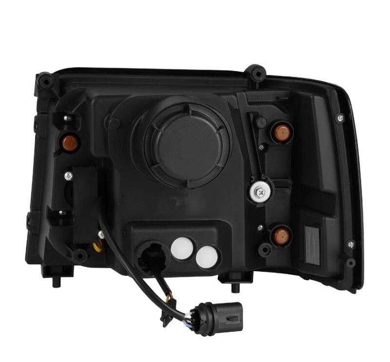 AlphaRex 880269 92-96 Ford F-Series/Bronco NOVA-Series LED Proj Headlight Alpha-Bk w/Actv Light SS & SBDRL