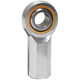 QA1 V Series 3-Pc Rod End - Female/Right Hand - .25in Bore x 1/4-28 - Carbon Steel