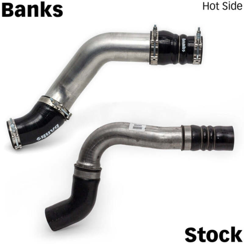 Banks Power 19-21 Ram 2500/3500 6.7L Cummins Boost Tube Upgrade Kit - Red Raw Finish Banks Power