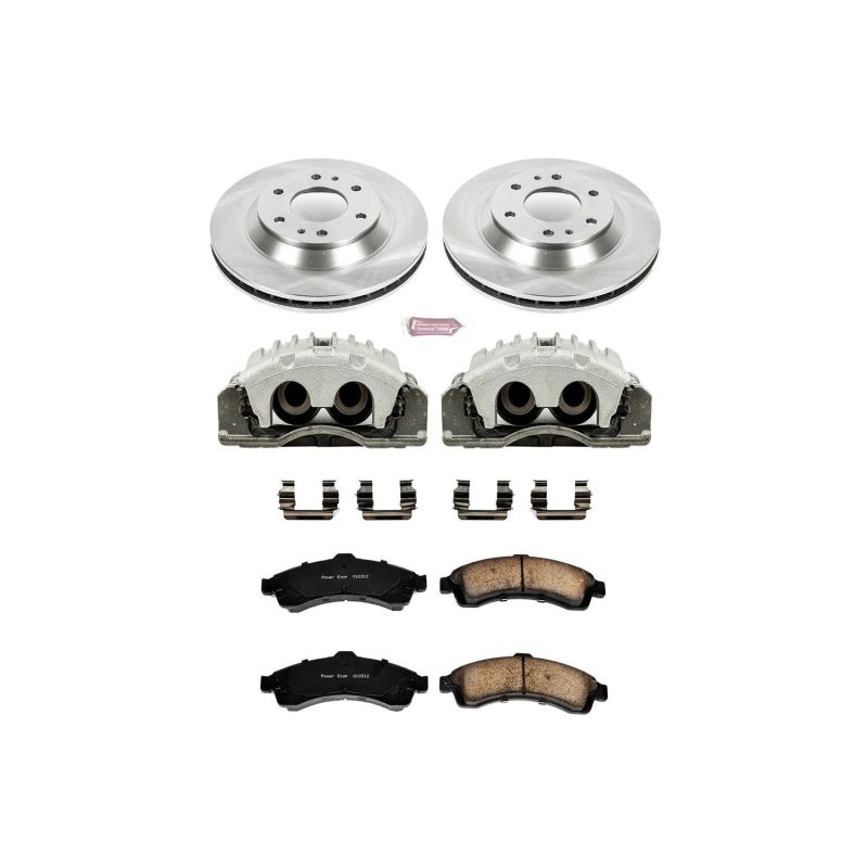 Power Stop 04-05 Buick Rainier Front Autospecialty Brake Kit w/Calipers PowerStop