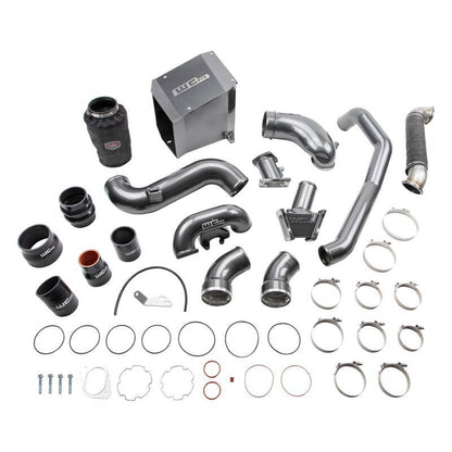Wehrli 07.5-2010 Chevrolet 6.6L Duramax LMM Stage 3 High Flow Bundle Kit - Gun Metal - WCF100504-GM