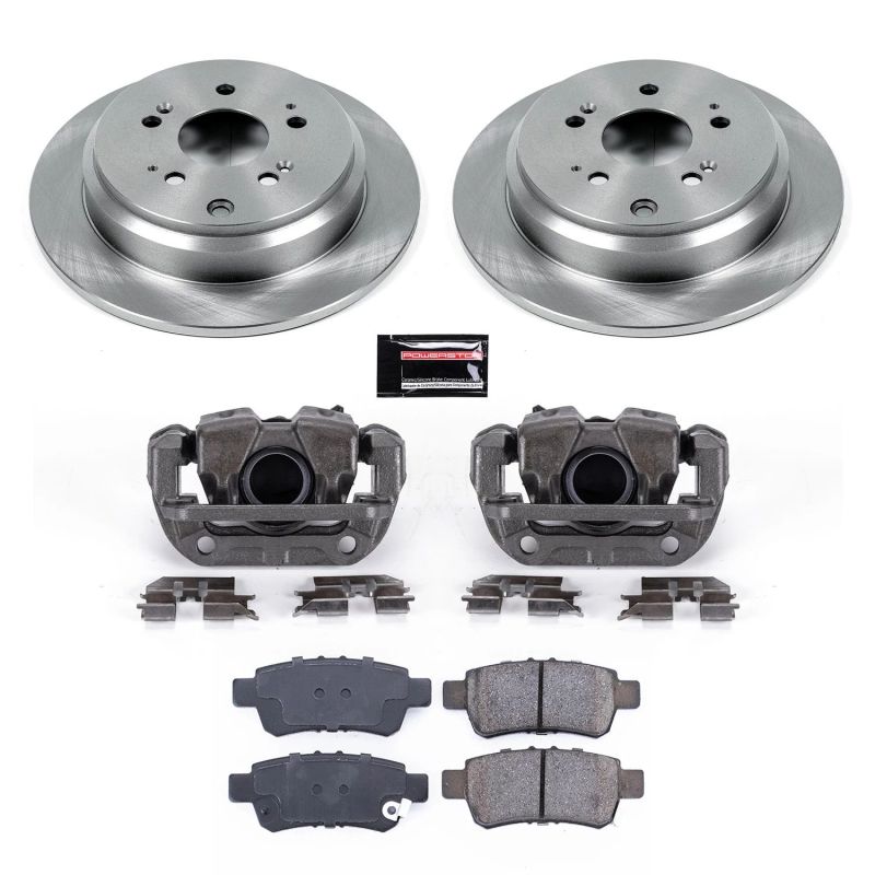 Power Stop 05-10 Honda Odyssey Rear Autospecialty Brake Kit w/Calipers PowerStop