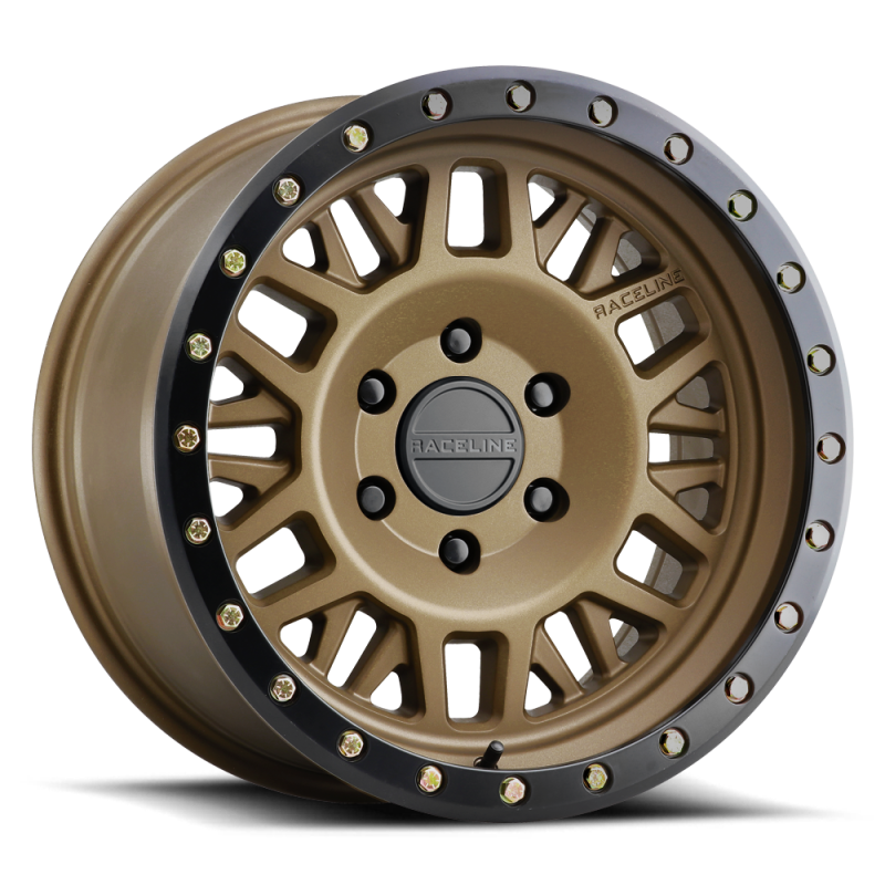 Raceline 951BZ Ryno 16x8in / 5x139.7 BP / 0mm Offset / 106.5mm Bore - Bronze Wheel