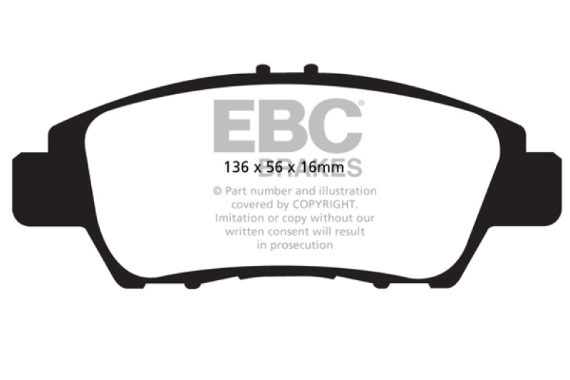 EBC Ultimax2 Front Brake Pads - UD1394