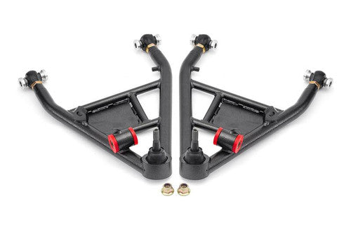 BMR 14-19 Chevrolet Corvette C7 Front Upper & Lower Control Arm Bearing Kit - Black Anodized