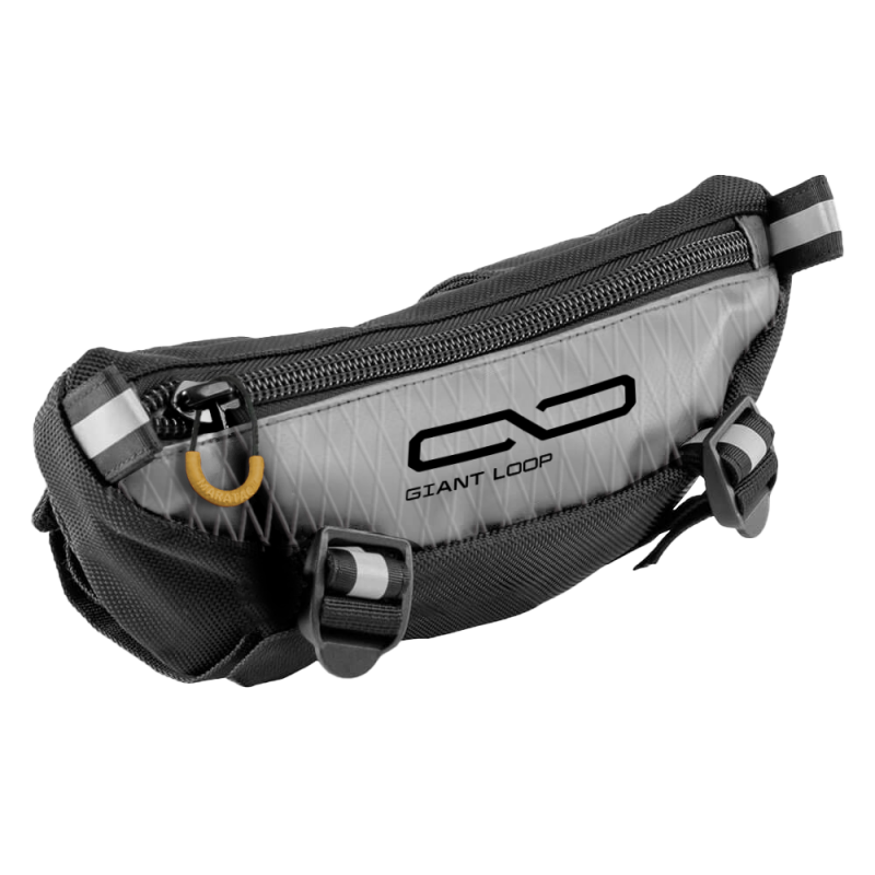 Giant Loop Zigzag Handlebar Bag 1.5L - Gray