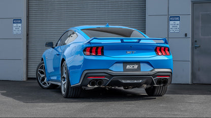 Borla 2024 Ford Mustang GT 5.0L V8 w/ Active Exhaust S-Type Cat-Back Exhaust System - Carbon Fiber Borla