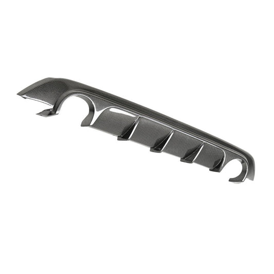 Seibon RL17INFQ60-TB TB-Style Carbon Fiber Rear Lip for 2017–2022 Infiniti Q60