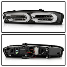 Load image into Gallery viewer, Spyder Chevy Camaro 16-18 Halogen LED Tail Lights Black ALT-YD-CCAM16HAL-SEQ-BK