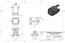 Load image into Gallery viewer, Diode Dynamics 23-24 Chevrolet Colorado HitchMount LED Pod Reverse Kit C1R