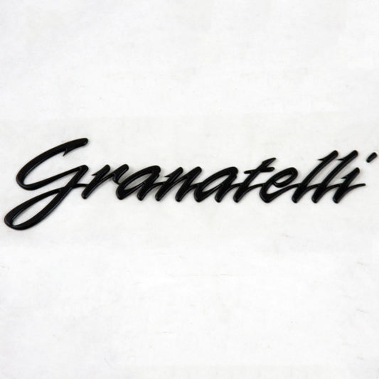 Granatelli GRANATELLI Logo - Domed Decal - Black - Part 100010B