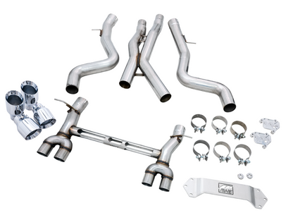 AWE Tuning BMW F8X M3/M4 Track Edition Catback Exhaust - Diamond Black Tips AWE Tuning