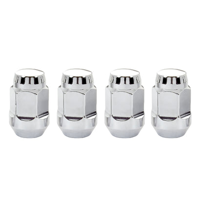 McGard M12x1.25 Chrome Bulge Cone Seat Lug Nuts - Set of 4 - 64013