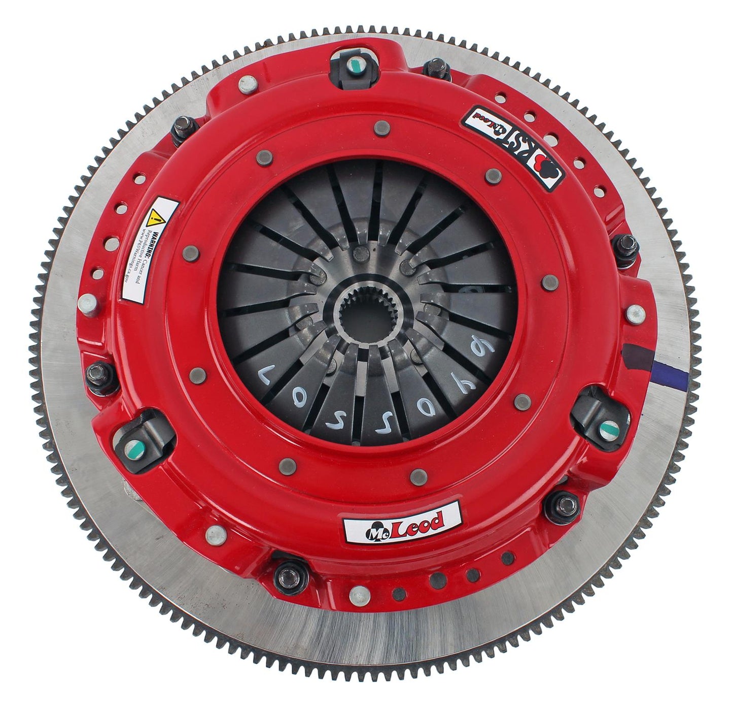 McLeod Twin Disc Clutch with Steel Flywheel Chevy LS 800HP - 6405507