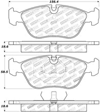 Load image into Gallery viewer, StopTech Premium Ceramic Front Brake Pads - 308.06180