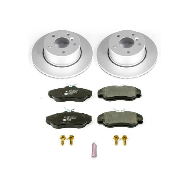 Power Stop 99-04 Land Rover Discovery Front Euro-Stop Brake Kit PowerStop