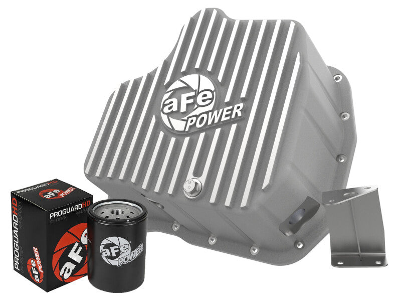 afe aFe POWER Engine Oil Pan GM Diesel Trucks 01-10 V8-6.6L (td) LB7/LLY/LBZ/LMM