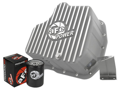 afe aFe POWER Engine Oil Pan GM Diesel Trucks 01-10 V8-6.6L (td) LB7/LLY/LBZ/LMM