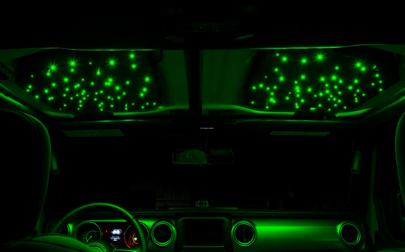 Oracle StarLINER Fiber Optic Hardtop Headliner for Wrangler JL/Gladiator JT - ColorSHIFT ORACLE Lighting