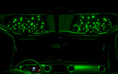 Oracle StarLINER Fiber Optic Hardtop Headliner for Wrangler JL/Gladiator JT - ColorSHIFT ORACLE Lighting