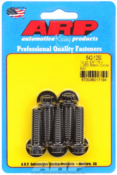 ARP 3/8-16 x 1.250 12pt Black Oxide Bolts