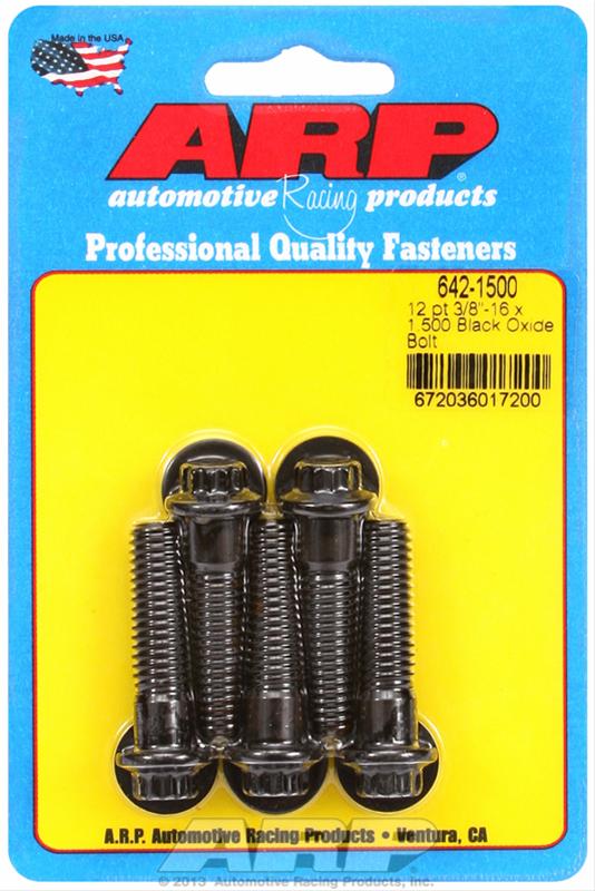 ARP 3/8-16 x 1.500 12pt Black Oxide Bolts