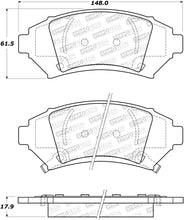 Load image into Gallery viewer, StopTech Premium Ceramic Brake Pads - 308.10760