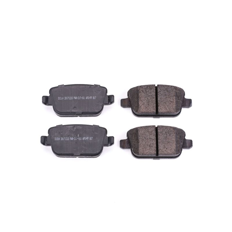 Power Stop 08-12 Land Rover LR2 Rear Z16 Evolution Ceramic Brake Pads PowerStop