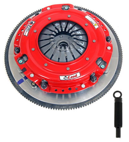 McLeod RXT Twin Disc Clutch with Steel Flywheel Ford 4.6L 5.0L - 6435807M