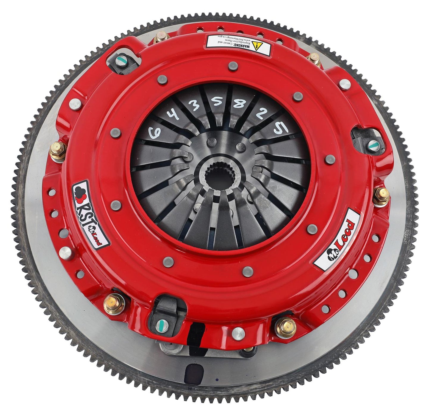 McLeod RST Twin Disc Clutch with Steel Flywheel Ford 5.0L - 6435825