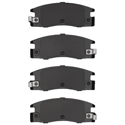 R1 Rear OE Brake Pads 1988-1995 Isuzu Amigo/Pickup & More - 2551-0398-00