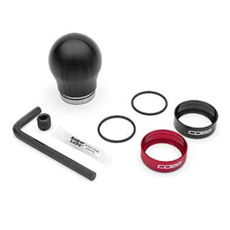 COBB 12-16 FR-S / 2012+ BRZ / 2017+ GR86 / Focus ST+RS / Fiesta ST Short Weighted COBB Knob - Black 291360-BK