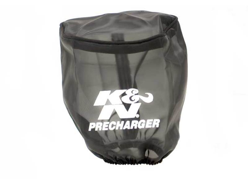 K&N Precharger Round Straight Air Filter Wrap Black - 4.5in ID x 5in H K&N Engineering