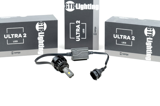 GTR Lighting Ultra Series 2.0 H11/H9/H8 Yellow LED Headlight Bulbs - GTR.LED731-Y
